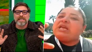 'Córtela, déjese de lesear': El duro cruce en vivo entre Neme y supuesta dirigente de megatoma de San Antonio