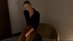 Inspírate en el atuendo de Florencia Araneda para una cita especial: Así se lleva un blazer tweed oversize