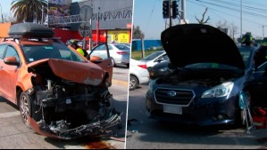 Grave accidente de tránsito en plena fiscalización en PAC: Conductor quedó atrapado tras violento choque