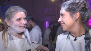 Cote Quintanilla y 'la gringa' protagonizaron divertida guerra de harina en De Paseo