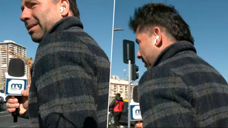 'Nos están tirando cosas': Atacan a equipo de Mucho Gusto con frutas, piedras y monedas en Mapocho