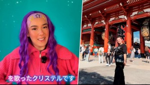 Con anuncio en japonés: Christell reveló que fue invitada para cantar en el pabellón chileno de la Expo Osaka