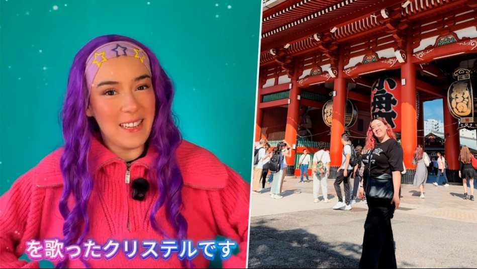 Con anuncio en japonés: Christell reveló que fue invitada para cantar en el pabellón chileno de la Expo Osaka