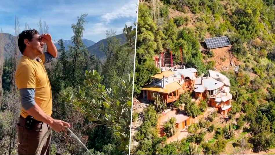 'El desafío fue grande': Pangal Andrade mostró gran transformación en su casa sustentable del Cajón del Maipo