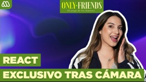 React del capítulo 7 de Only Friends: Francisco Kaminski, Kathy Salosny, Iván Arenas y Katherine Orellana