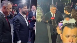 Estos fueron los momentos de tension entre Boric y Desbordes en inauguración de fondas en el Parque O