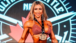 "Oro para Chile": Nicole Moreno consigue histórico bicampeonato en importante torneo de fisicoculturismo