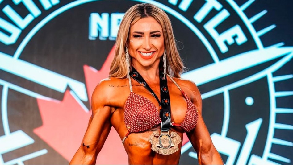 'Oro para Chile': Nicole Moreno consigue histórico bicampeonato en importante torneo de fisicoculturismo