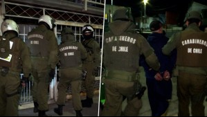Amenazó con arma y disparó al aire: El tenso operativo de Carabineros por hombre parapetado en Santiago