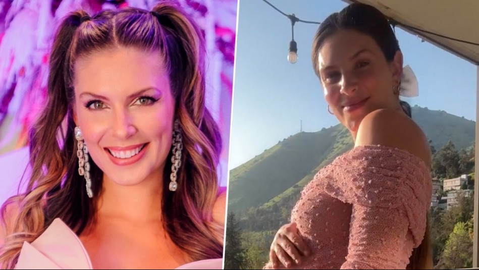 Feliz y brillando con el sol: Así luce la pancita de Eugenia Lemos a sus 39 semanas de embarazo