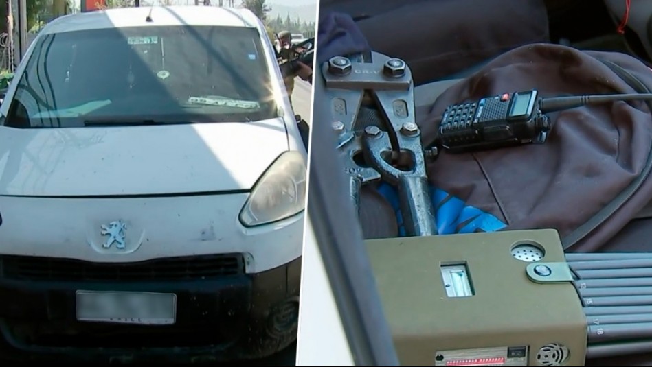 Persecución policial pasó por 5 comunas: Intentaron atropellar a carabinero y portaban inhibidor de señal