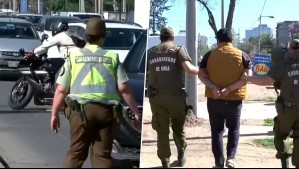 Tensa fiscalización vehicular: Detienen a sujeto con orden pendiente y motorista se da a la fuga en vivo