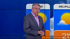 Jaime Leyton adelanta aumento de temperatura en la capital y también precipitaciones