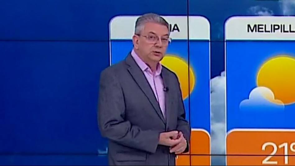 Jaime Leyton adelanta aumento de temperatura en la capital y también precipitaciones