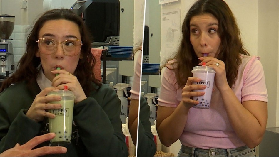 ¡Probaron malteadas coreanas! Christell Rodríguez y Cote Quintanilla conocen el té de burbujas en De Paseo