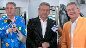 Chaquetas con logos y flecos: Los extravagantes looks que se probó don Jaime para los Premios Cordillera
