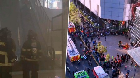 Incendio afectó a tienda de zapatillas al interior de Costanera Center: Obligó a evacuar a 200 trabajadores