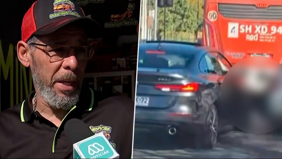 'Le quiso pasar por encima': Impactante relato de testigo de atropello a ladrón para frustrar encerrona