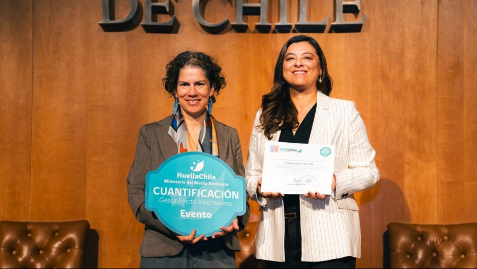 Festival de Viña 2025 recibe importante reconocimiento: el certificado de cuantificación de Huella Chile