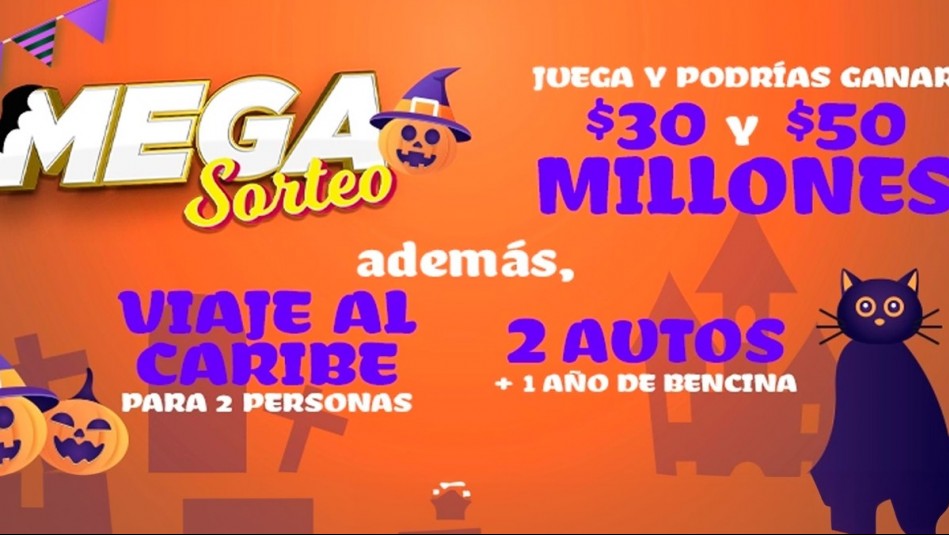 ¡Los pasajes ya tienen dueño! Conoce el número ganador del viaje al Caribe del Mega Sorteo de Halloween
