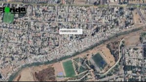 Era un terreno inhabitado: Imágenes satelitales muestran evolución de toma Dignidad hasta su desalojo