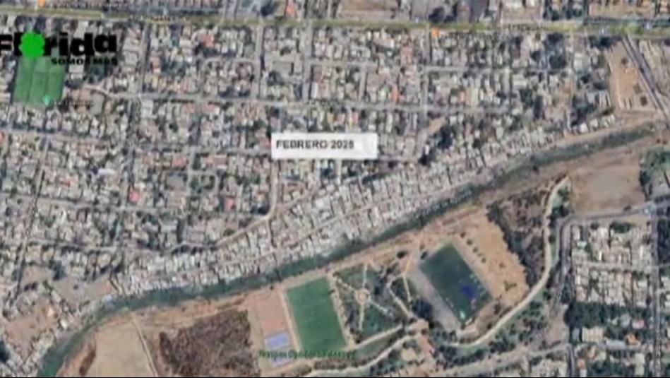 Era un terreno inhabitado: Imágenes satelitales muestran evolución de toma Dignidad hasta su desalojo