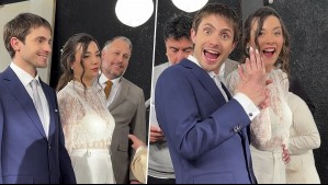 'Esperemos que no dure': Así fue el detrás de escena del matrimonio entre Ignacia y Joaquín en EJDO
