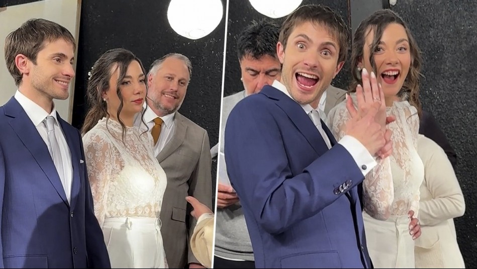 'Esperemos que no dure': Así fue el detrás de escena del matrimonio entre Ignacia y Joaquín en EJDO