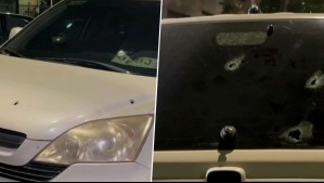 Detienen a conductor ebrio en Santiago: Vehículo tenía más de 15 impactos balísticos