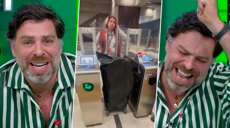 "Sal de acá, conch...": La reacción de Neme contra supuesto comerciante que increpó a trabajadora de Metro
