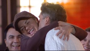 Terminó con un especial abrazo: El intenso coqueteo de Carla Ochoa y Efrén Reyero que no se vio en TV
