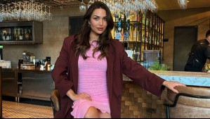 La elegancia clásica del tweed pinta de rosa a Lisandra Silva: Cuánto cuesta su look de minifalda y chaqueta