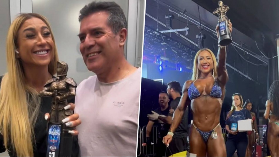 'Grande, campeona': Nicole Moreno tuvo caluroso recibimiento en el aeropuerto tras triunfo en Brasil