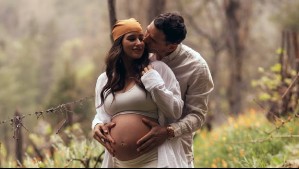 "Ha comido 40 piñas": Melina Noto está ansiosa en las horas previas al nacimiento de su guagua