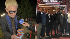 Junto a Neme e históricos futbolistas: Tito Núñez cuenta detalles de su celebración de cumpleaños en RDS