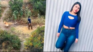 Tras triangulación de señales: PDI realiza operativo en cerro Chena por desaparición de Krishna Aguilera