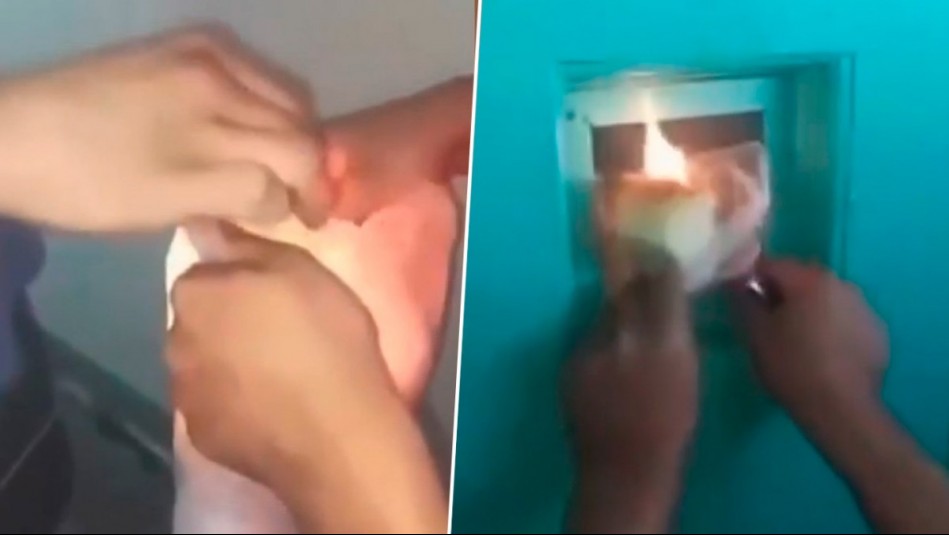 'Quémenlos vivos': Video muestra ataque a celda de delincuentes que provocaron muerte de niño en Recoleta