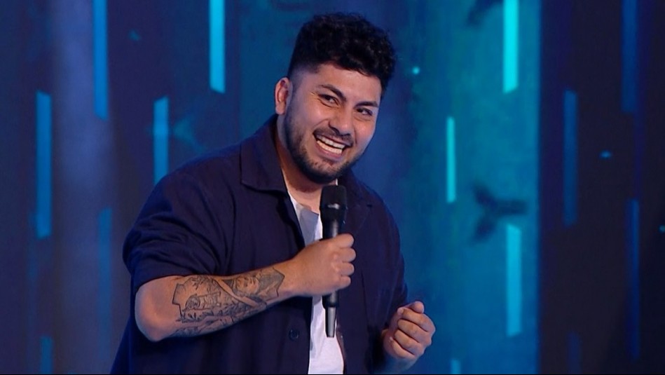 Tomás Melivilú sacó risas con el 'Tinder mapuche' en Coliseo