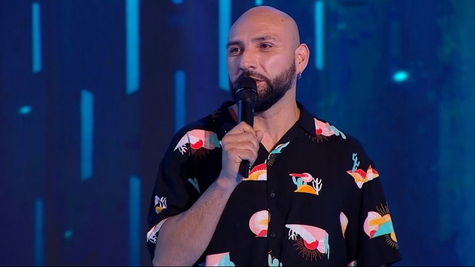 Reivindicando a los 'pelados con barba': Dimitri presentó una rutina de stand up en Coliseo