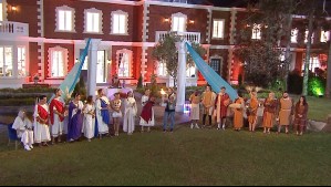 Con 'Patricios' y 'Plebeyos': Así fue la primera fiesta con temática en El Internado