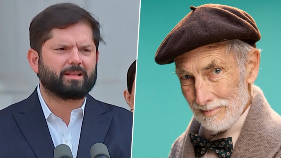 Presidente Boric por muerte de Héctor Noguera: 'Las banderas están a media asta por Tito, por su legado'