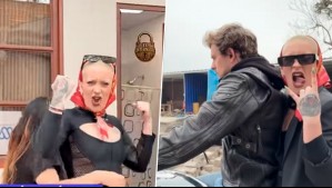 Entre fotos y una moto: Así fueron los instantes previos al ingreso de Furia a El Internado