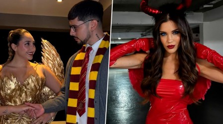 De Harry Potter a la clásica diabla: Los disfraces de los famosos que se robaron Halloween 2025