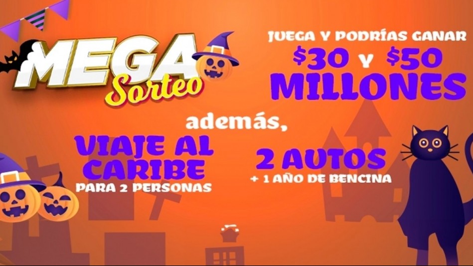 ¡Se entregaron los $50 millones! Este es el quinto número ganador del Mega Sorteo de Halloween