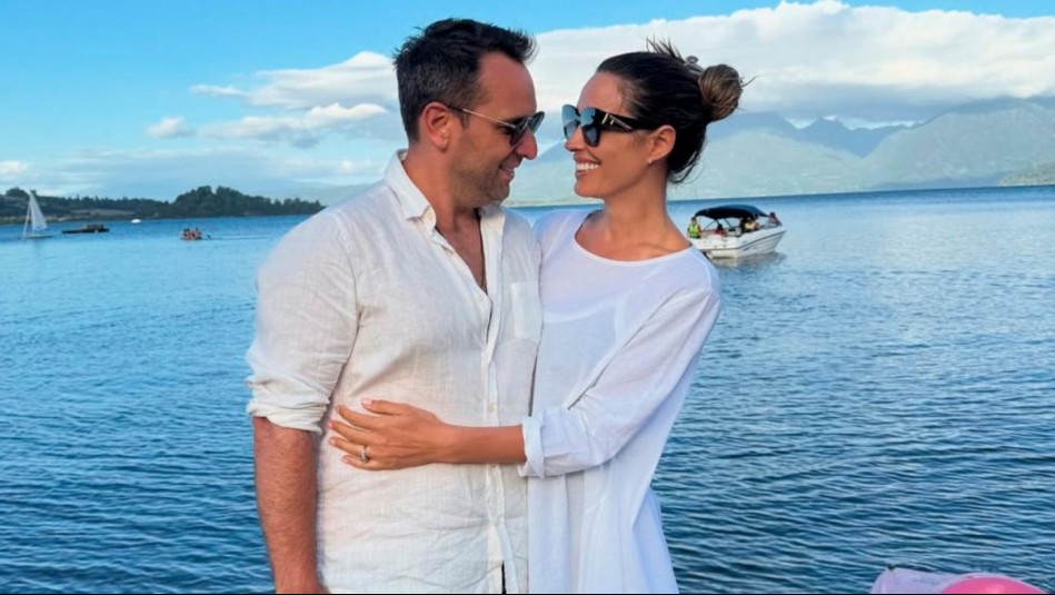 'Lo vamos a extrañar mucho': Vanesa Borghi se despide de su pareja Carlos Garcés junto a su hijo Teo