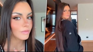 Emilia Dides muestra cómo luce su pancita a sus seis meses de embarazo y pide consejos para los malestares