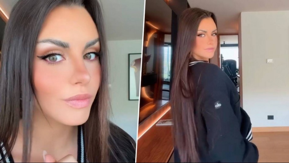 Emilia Dides muestra cómo luce su pancita a sus seis meses de embarazo y pide consejos para los malestares