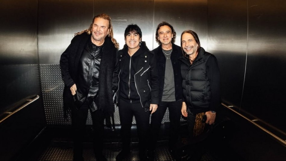 Que no se pierda la 'tradición': El baterista de Maná se cae en pleno show y sus compañeros ni lo notan