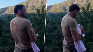 Una vista única: El tierno video de Pangal Andrade con su hija Alanna y el paisaje del Cajón del Maipo
