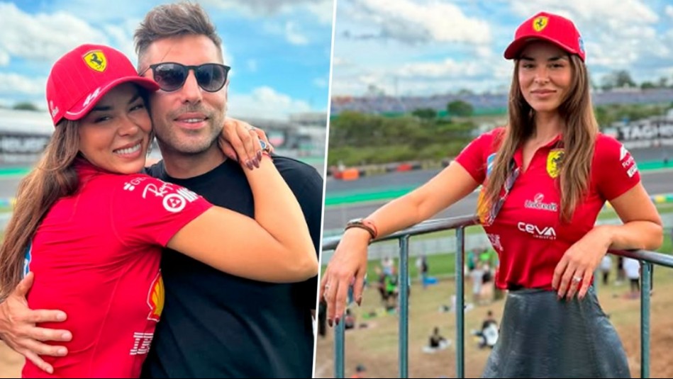 Acompañada por amigos y su futuro esposo: La entretenida primera vez de Jhendelyn Núñez en la F1